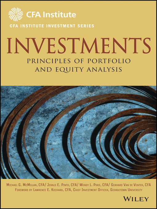Title details for Investments by Michael McMillan - Available